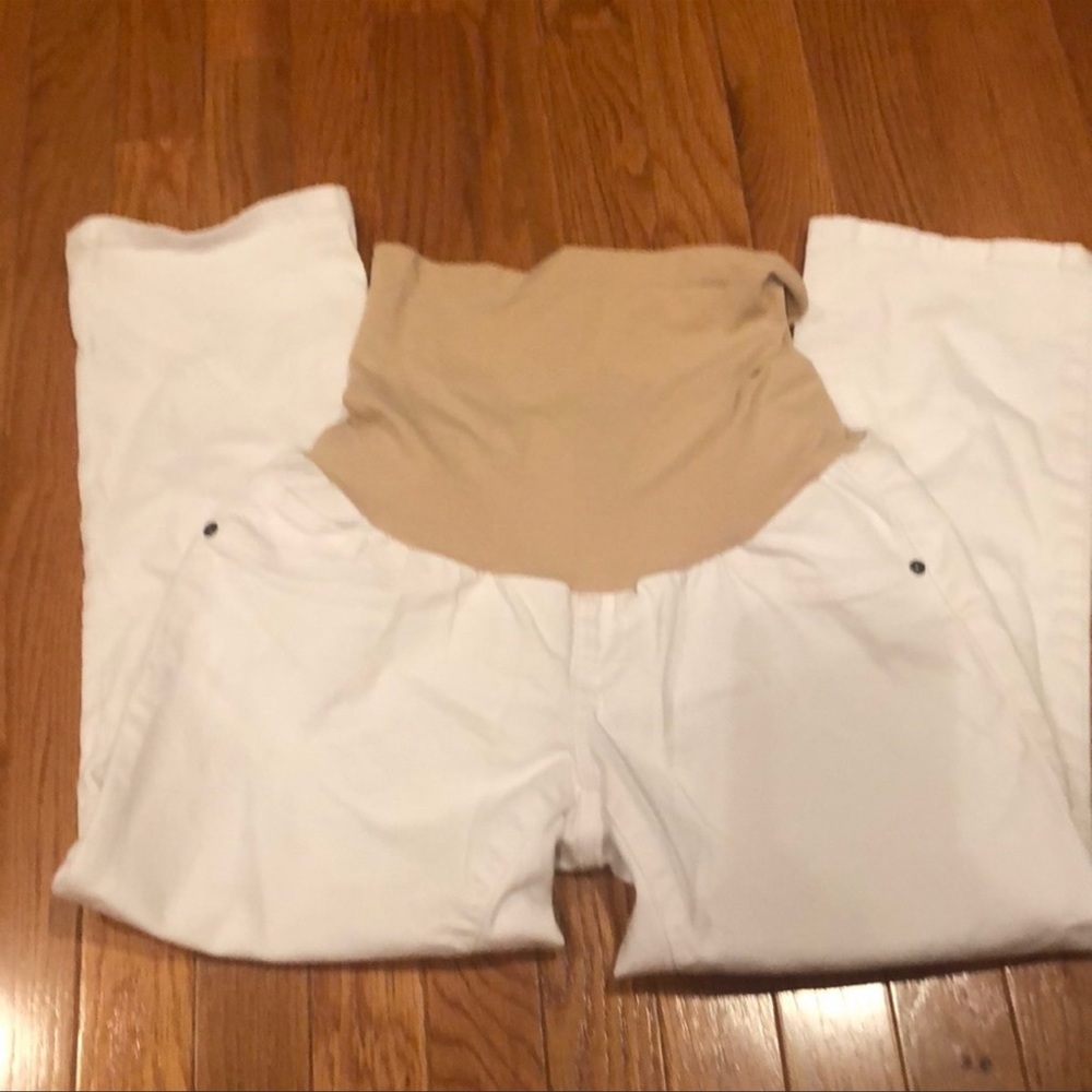 Oh Baby by Motherhood Medium Maternity Capris like new!